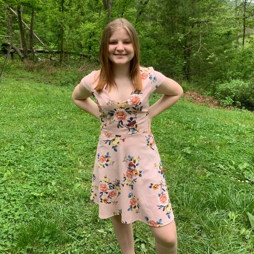 Cute pink dress